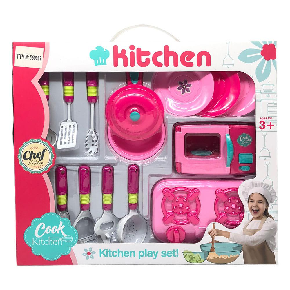 Set de Cocina Cook & Fun de 15 Piezas
