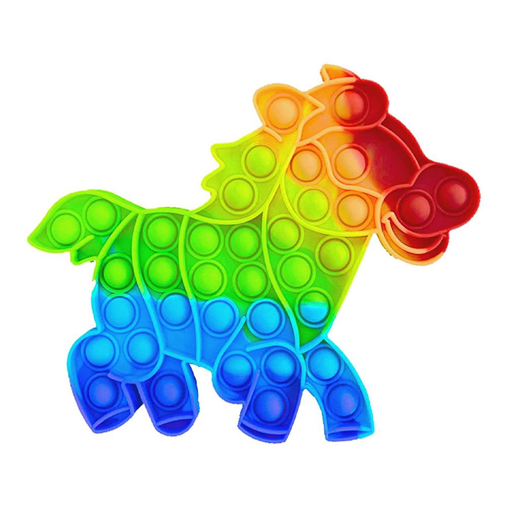 Juguete Pop It Fidget Caballo Multicolor