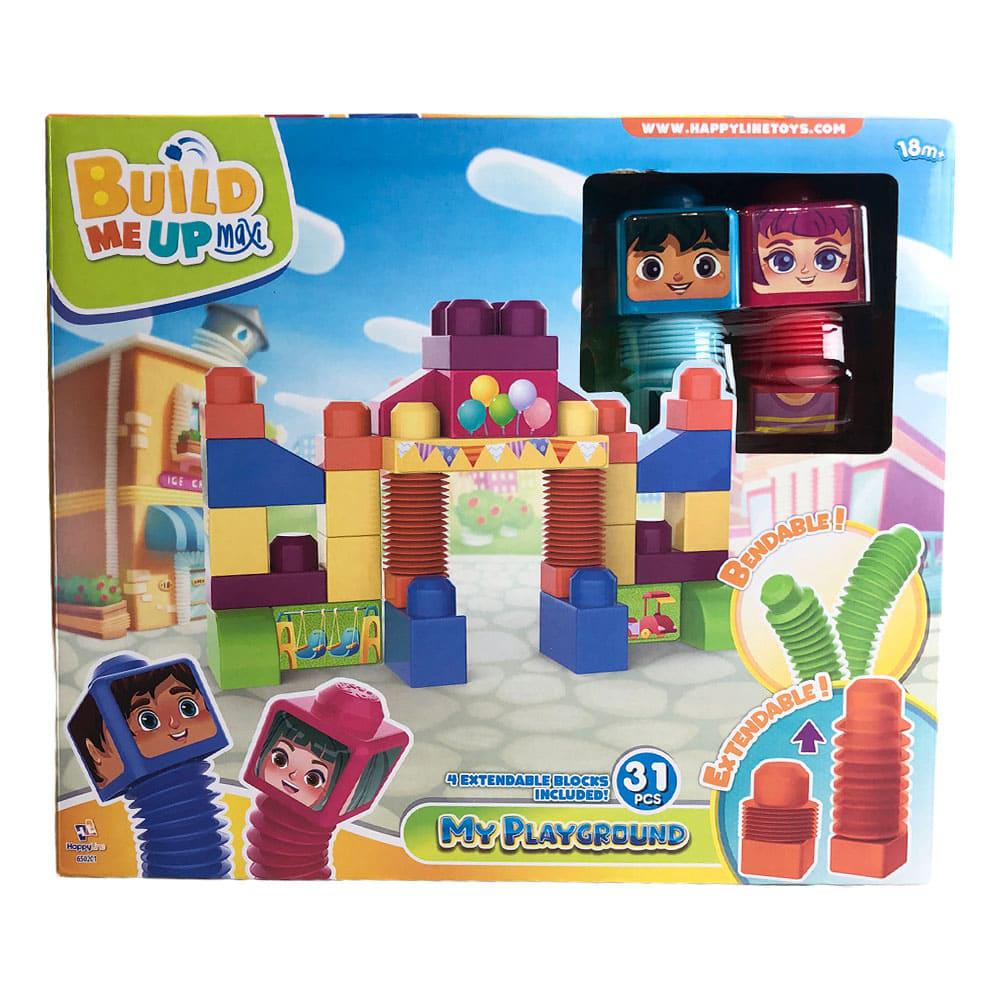 Bloques Build Me Up Maxi My Playground de 31 Piezas