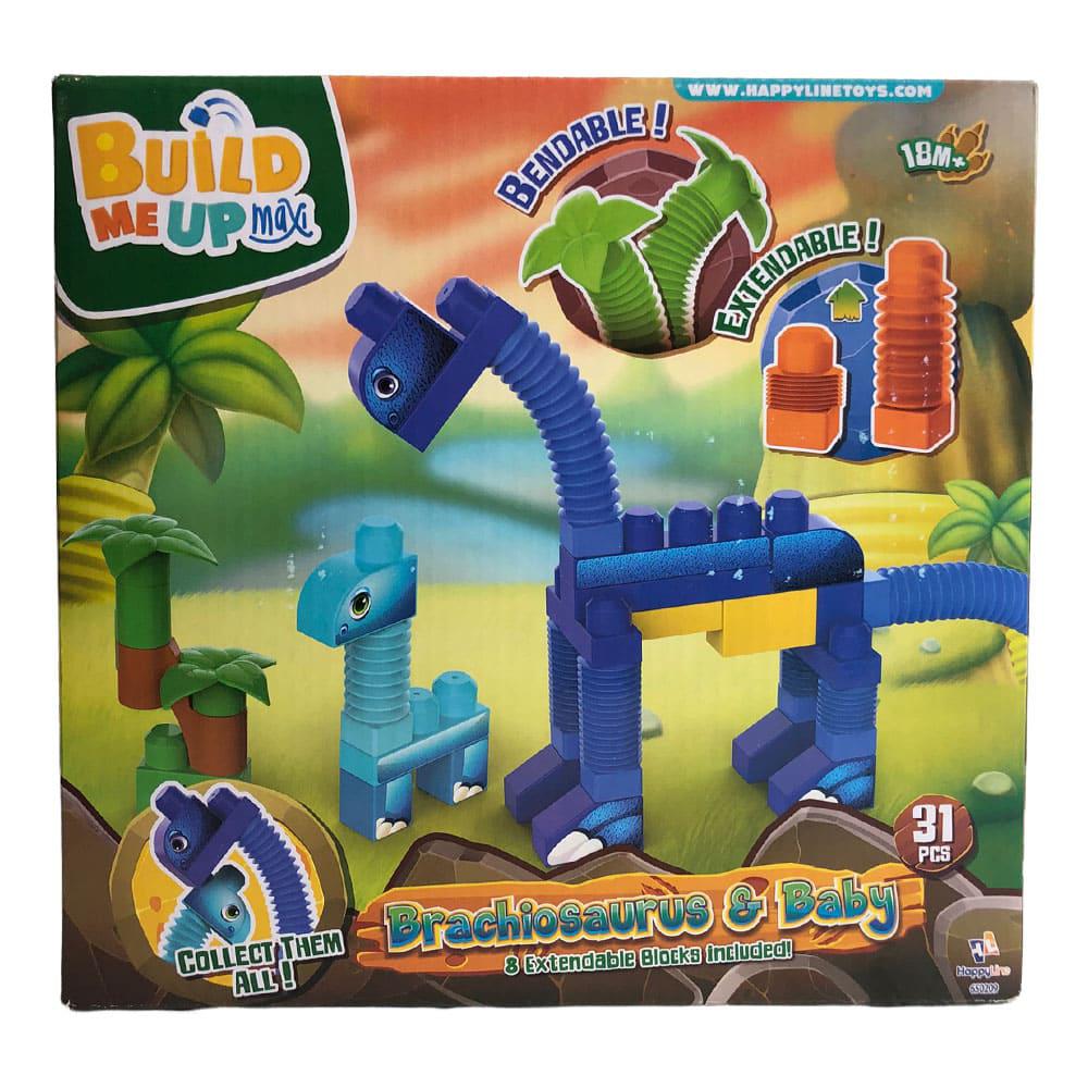 Bloques Build Me Up Maxi Dino de 31 Piezas