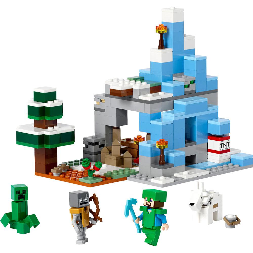 Bloques Lego Minecraft Los Picos de Hielo