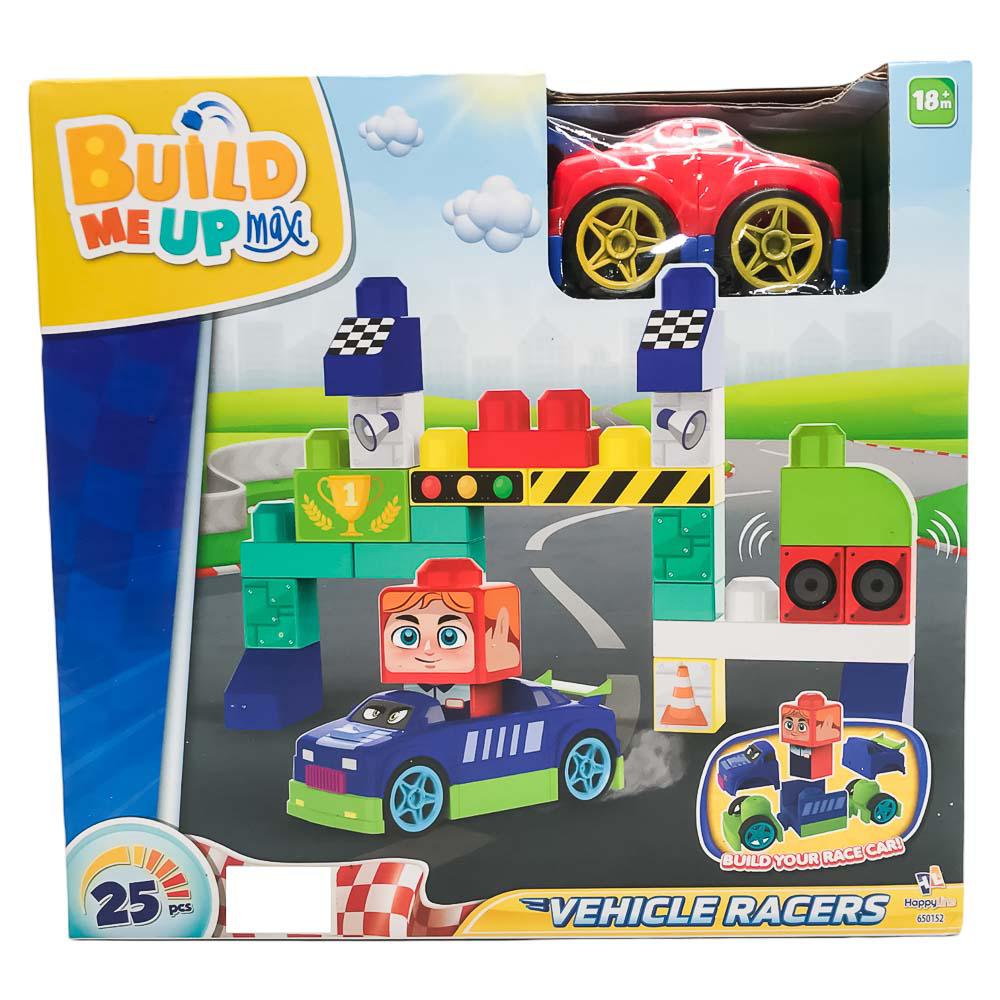 Block Build Me Up Maxi City Set Carro 25 Piezas - Surtido