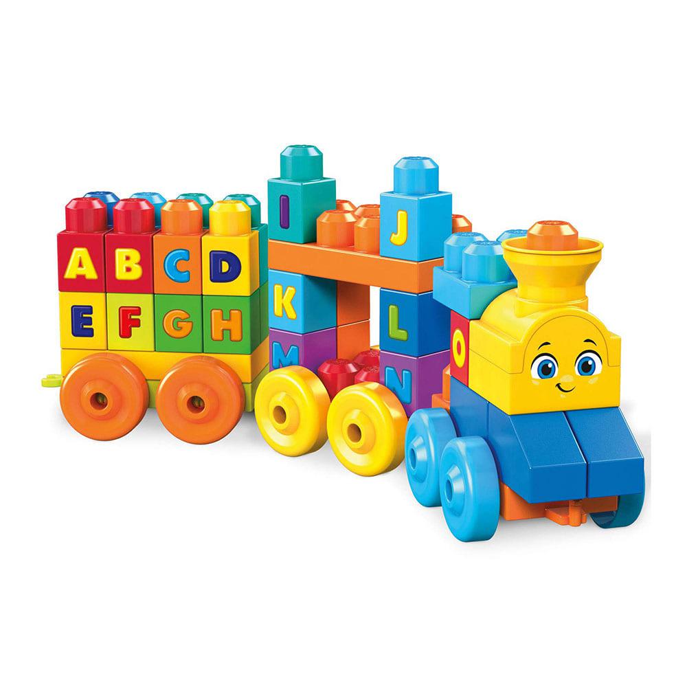 Bloques Tren de Aprendizaje Abc Mega Bloks