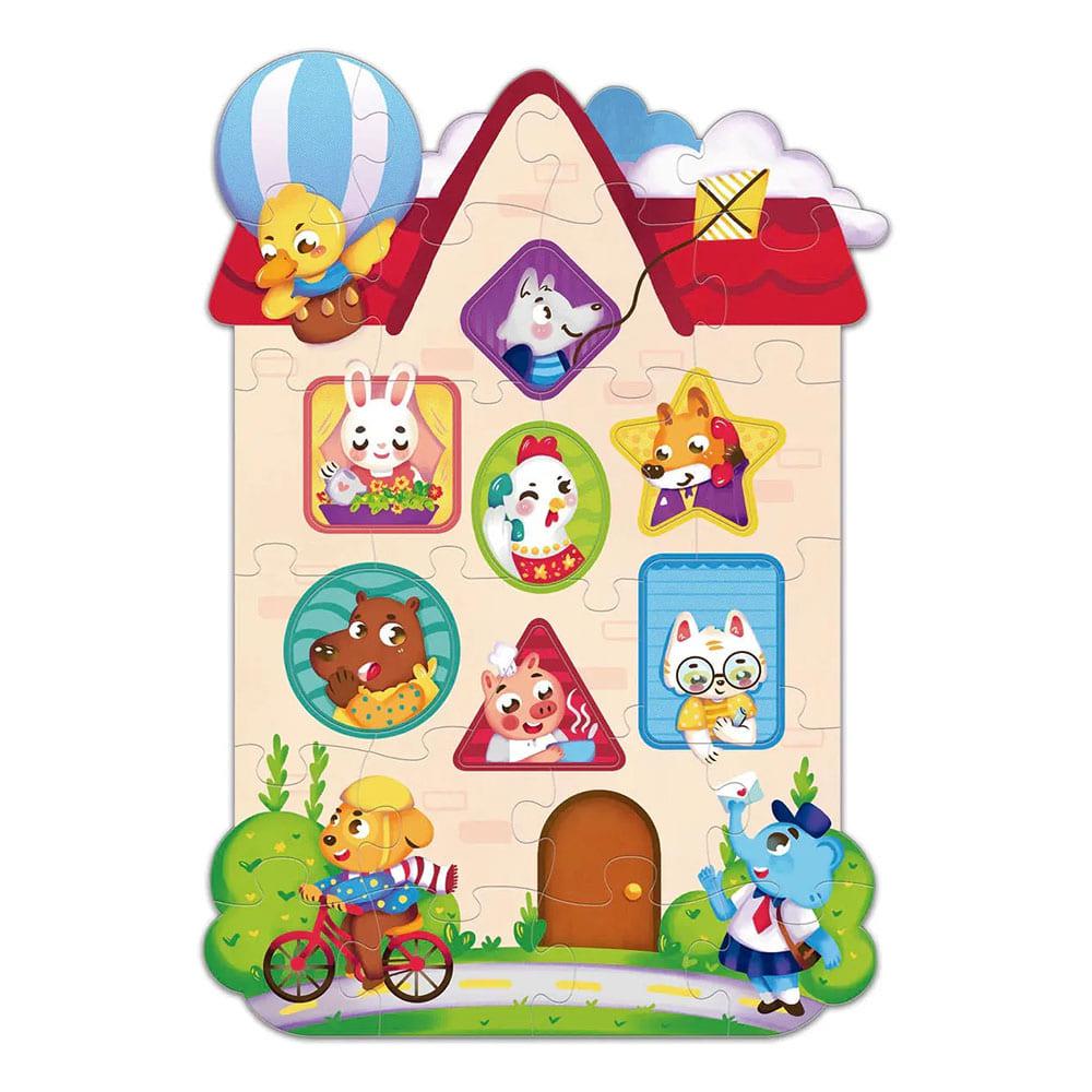 Rompecabezas Cuddly de Animales 30 Piezas