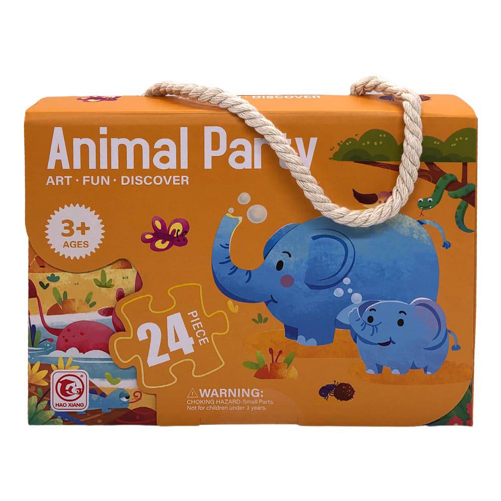 Rompecabezas Star Toys de Animales 24 Piezas