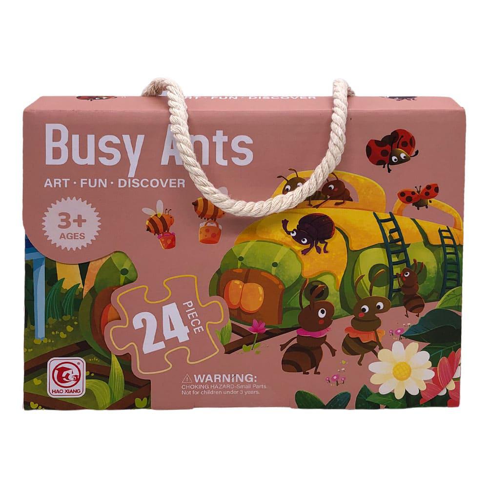 Rompecabezas Star Toys de Insectos 24 Piezas