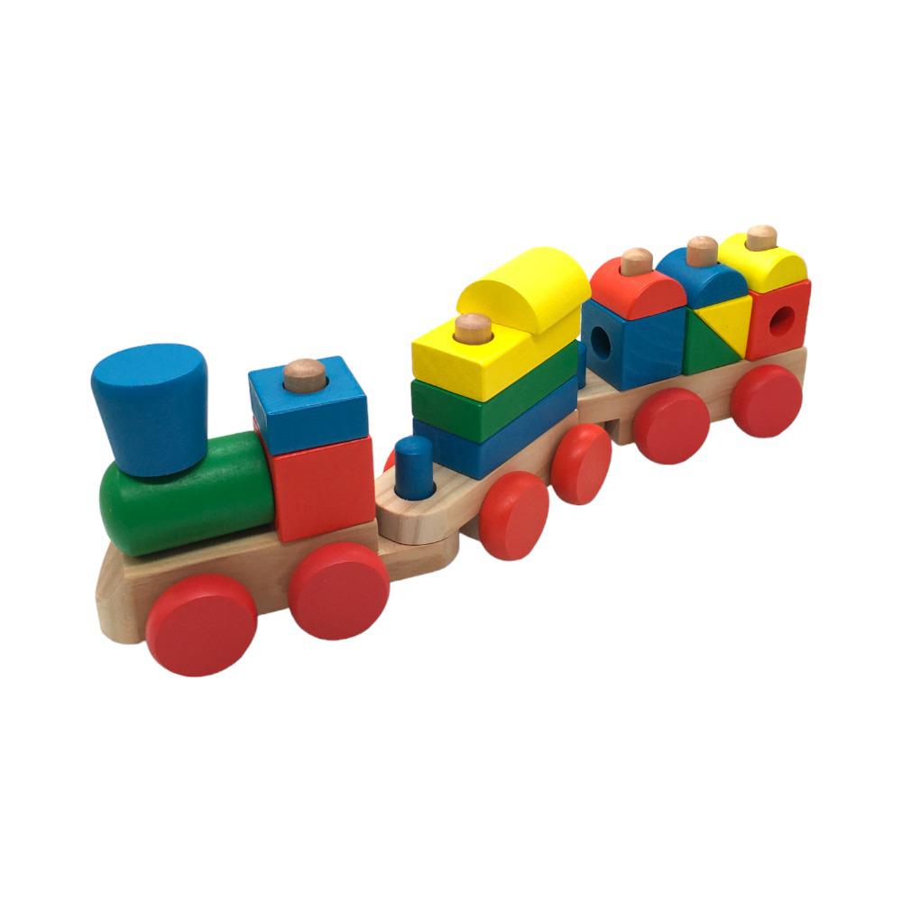 Tren Apilable De Madera Melissa & Doug