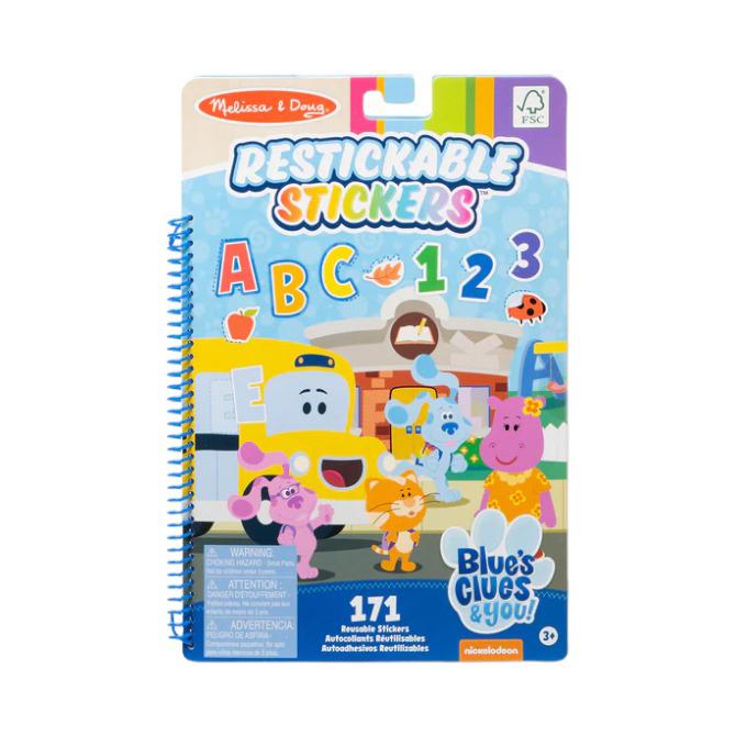 Pegantinas Reutilizable Melissa & Doug Letras/Numero