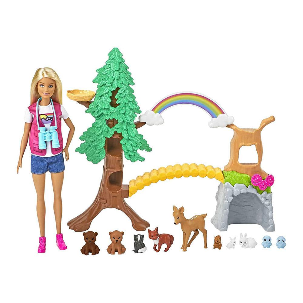 Muñeca Barbie Exploradora Silvestre Con Accesorios