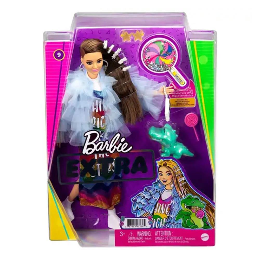 Muñeca Barbie Extra Vestido Arcoiris