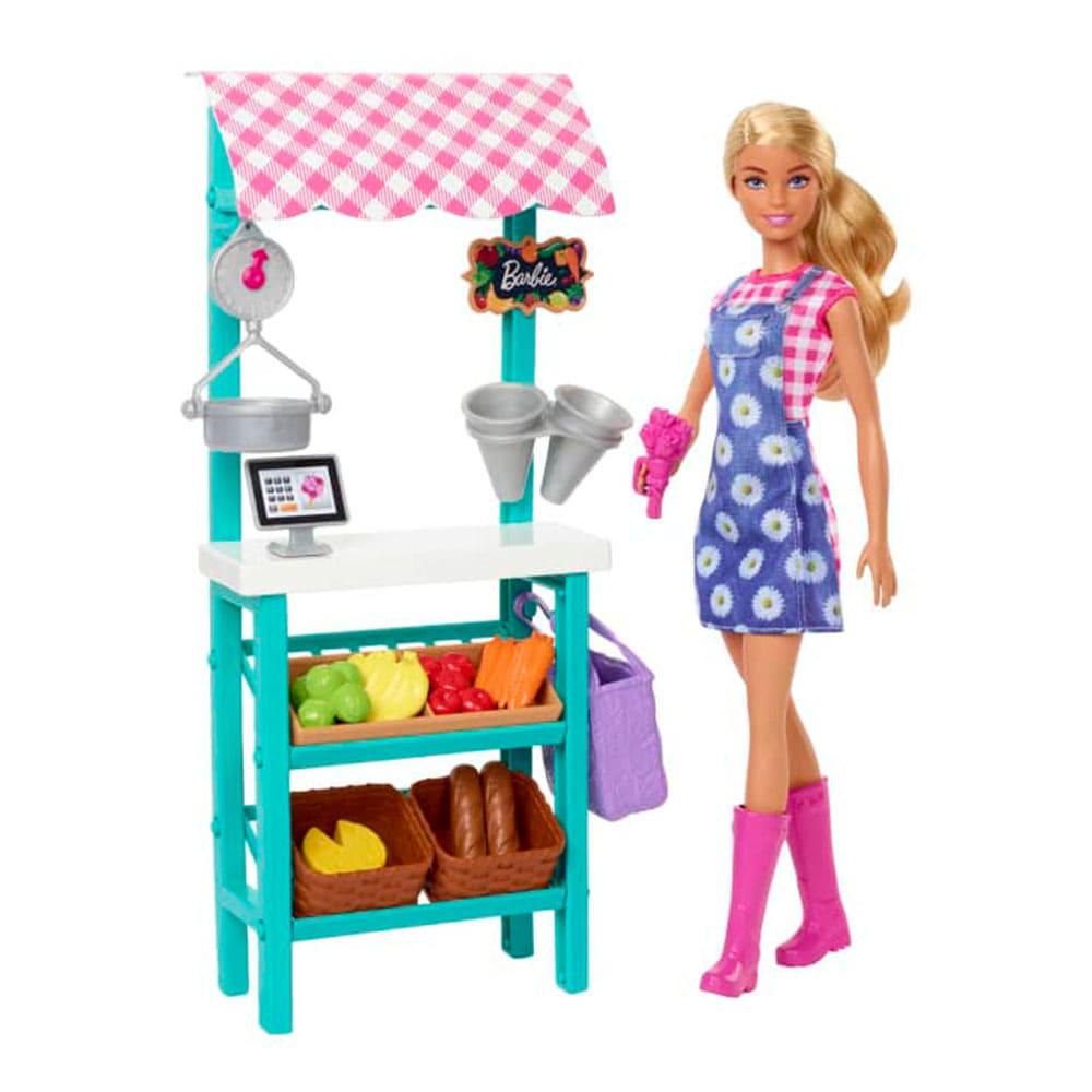 Muñeca Barbie Juego de Mercado