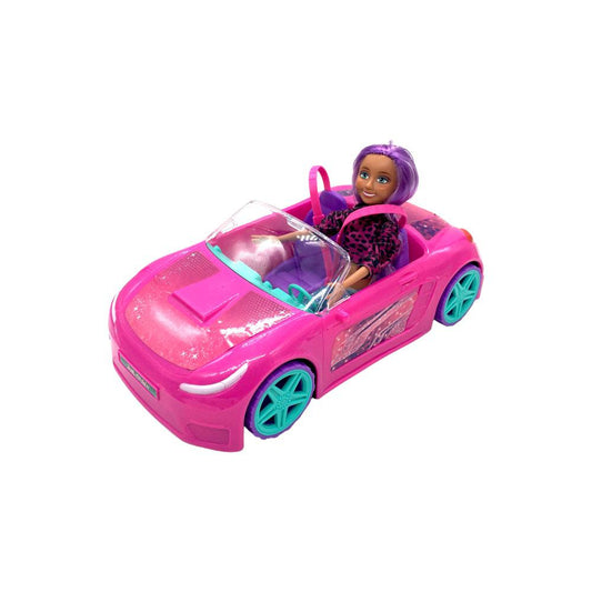 Muñeca Fashion Con Auto Little Bebops 10.5Plg