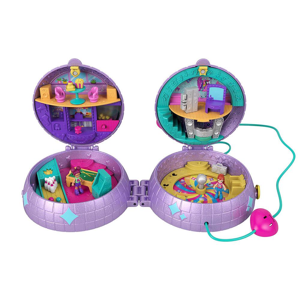 Set de Juego Polly Pocket Bola Disco Con Accesorios