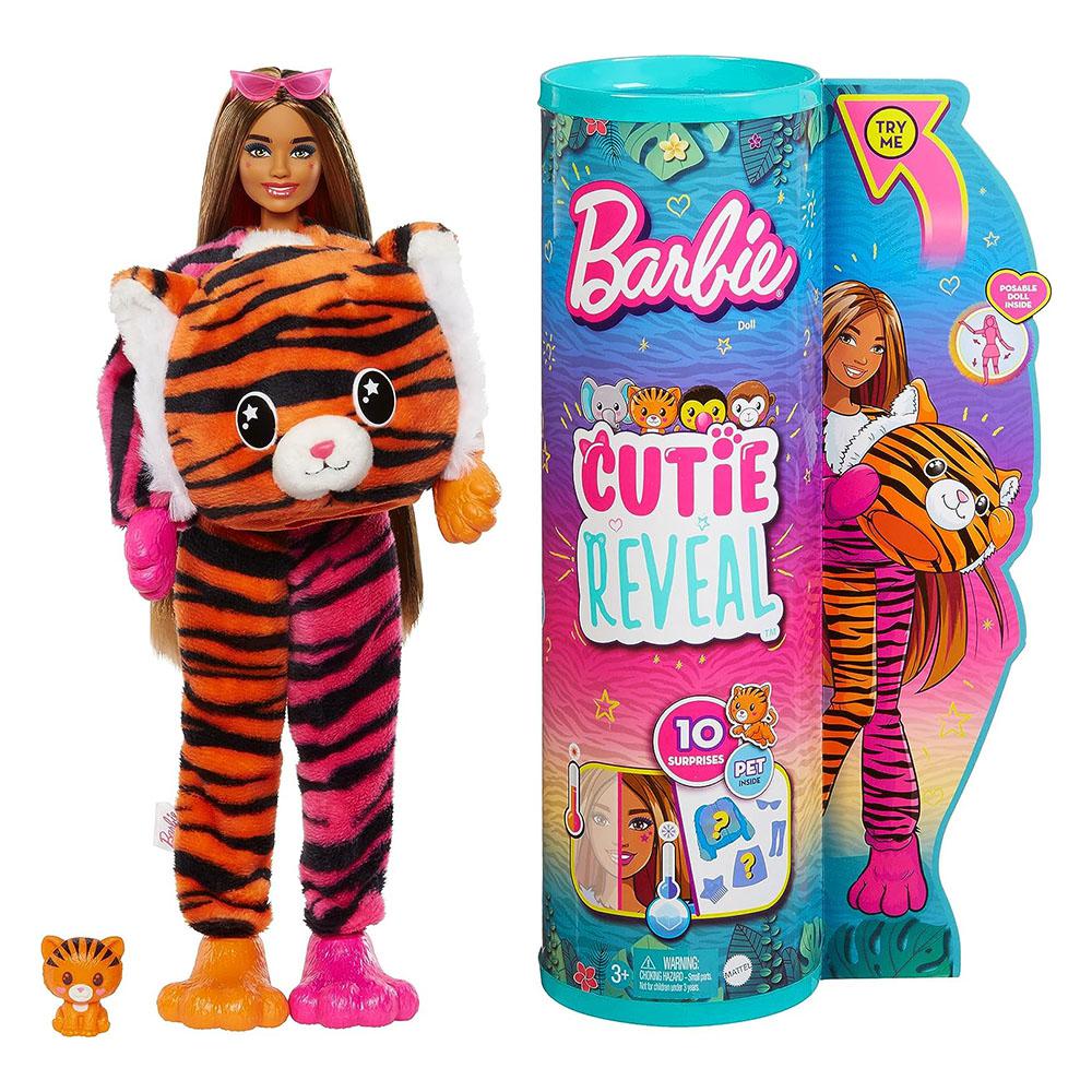 Muñeca Barbie Cutie Reveal Animales de la Jungla - Surtido