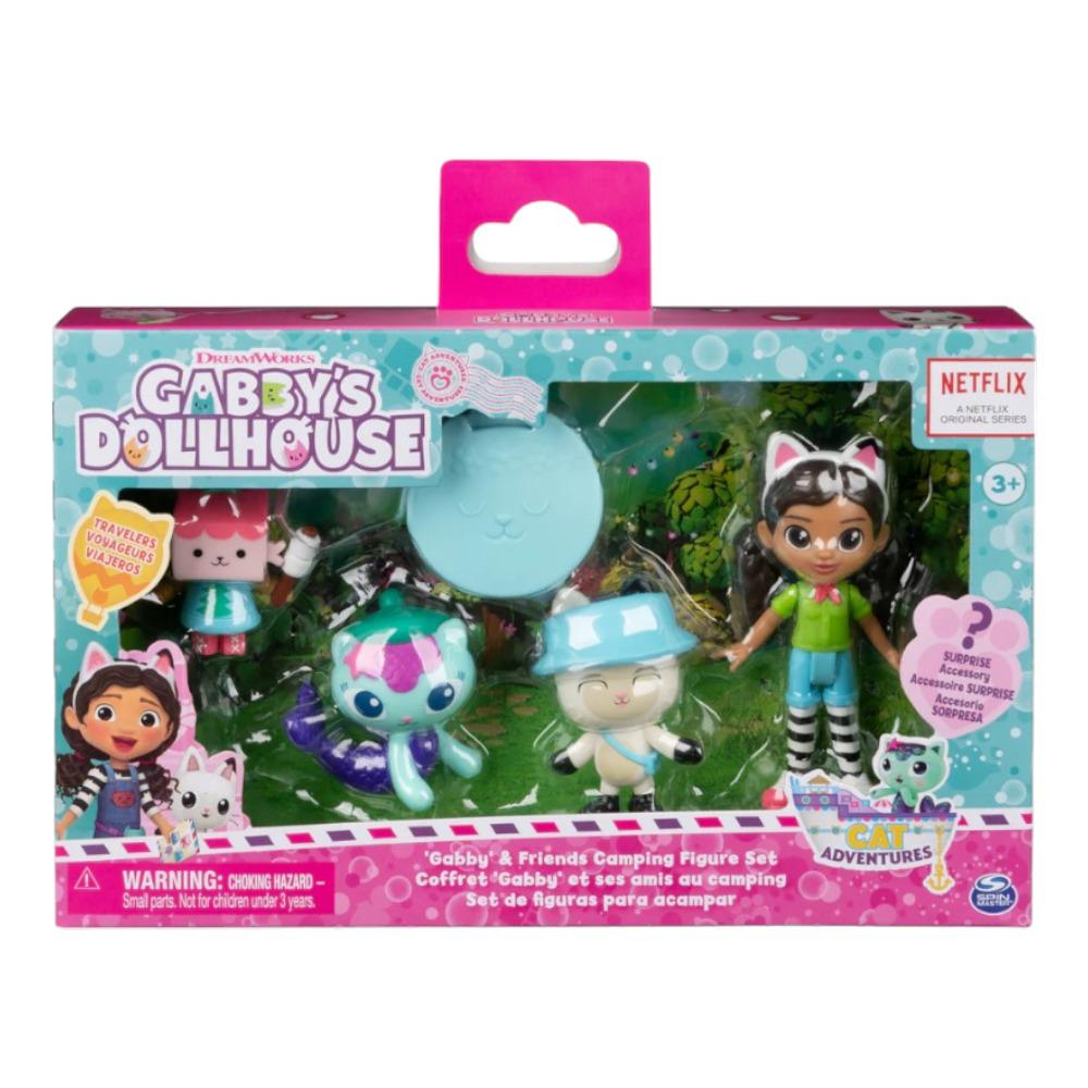 Juego Conjunto de Figuras Camping Gabbys Dollhouse
