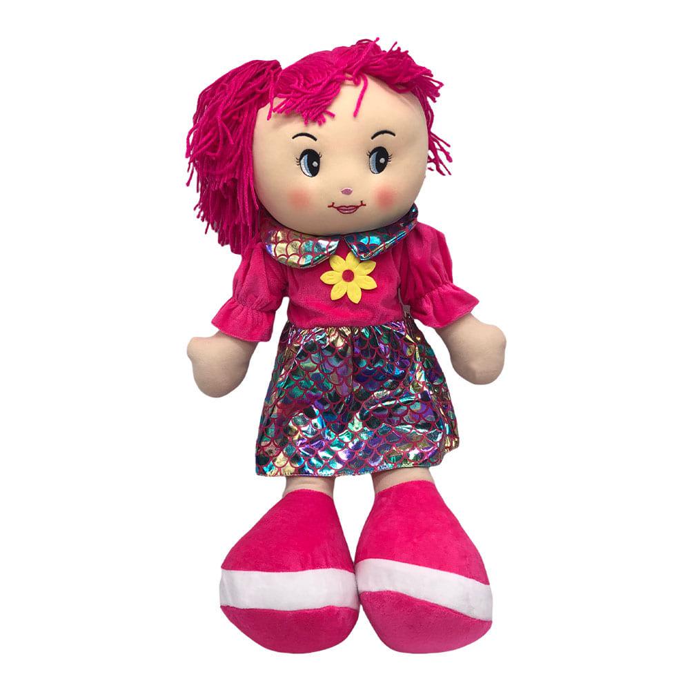 Muñeca de Trapo Star Toys Con Falda de Sirena 25"