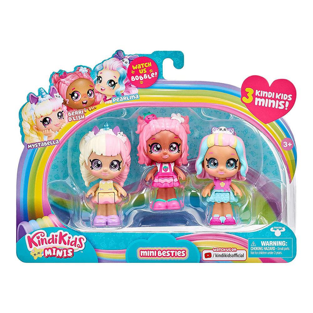 Muñeca KindiKids Minis Tiempo de Snack Con Amigo