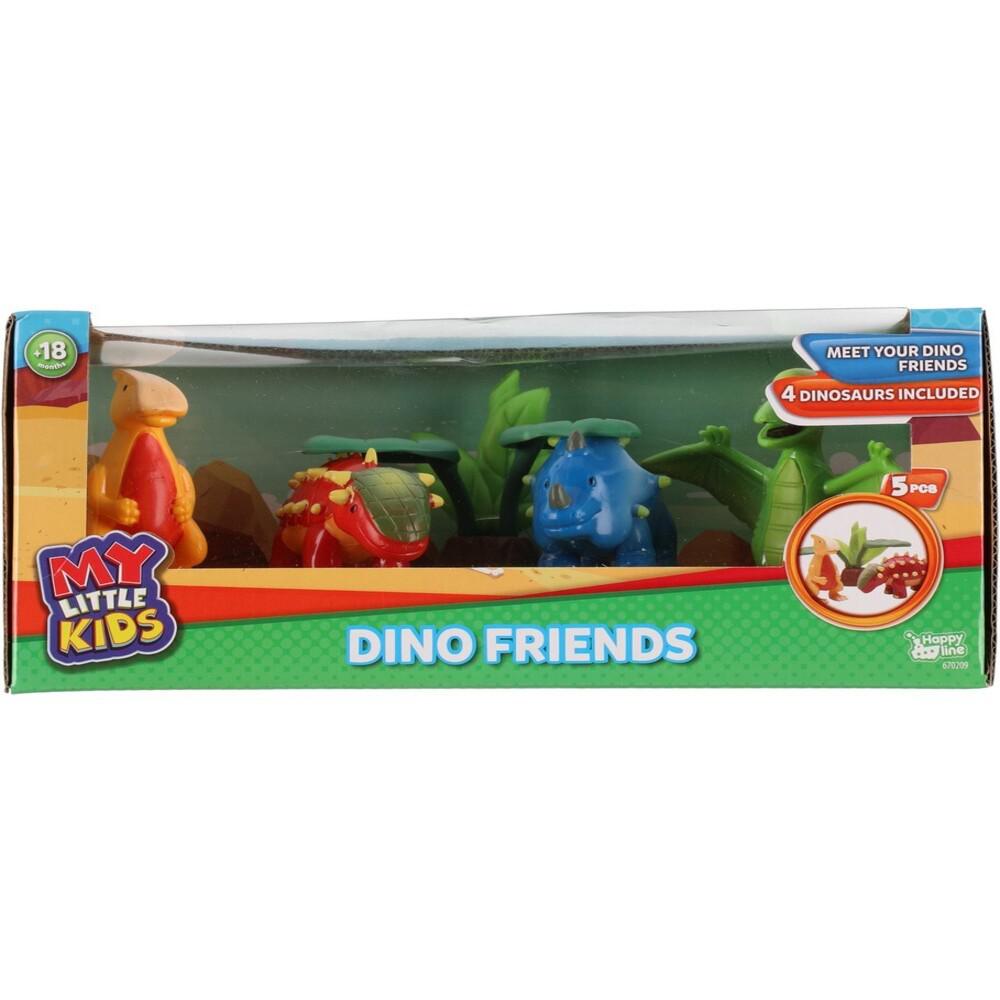 Set de Juego My Little Kids Dino Friends 5 Piezas