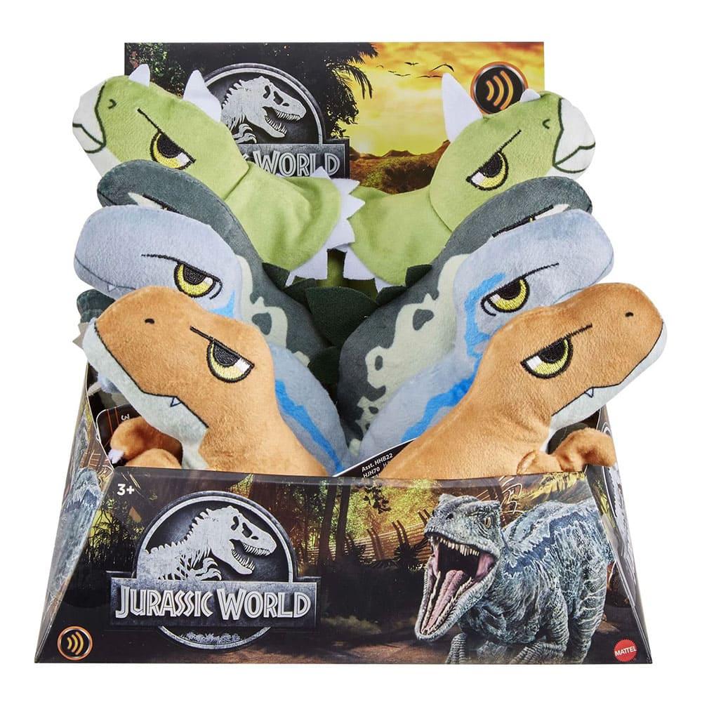 Peluche Dino Mini C/Sonido 10 X 13cm -Surtido