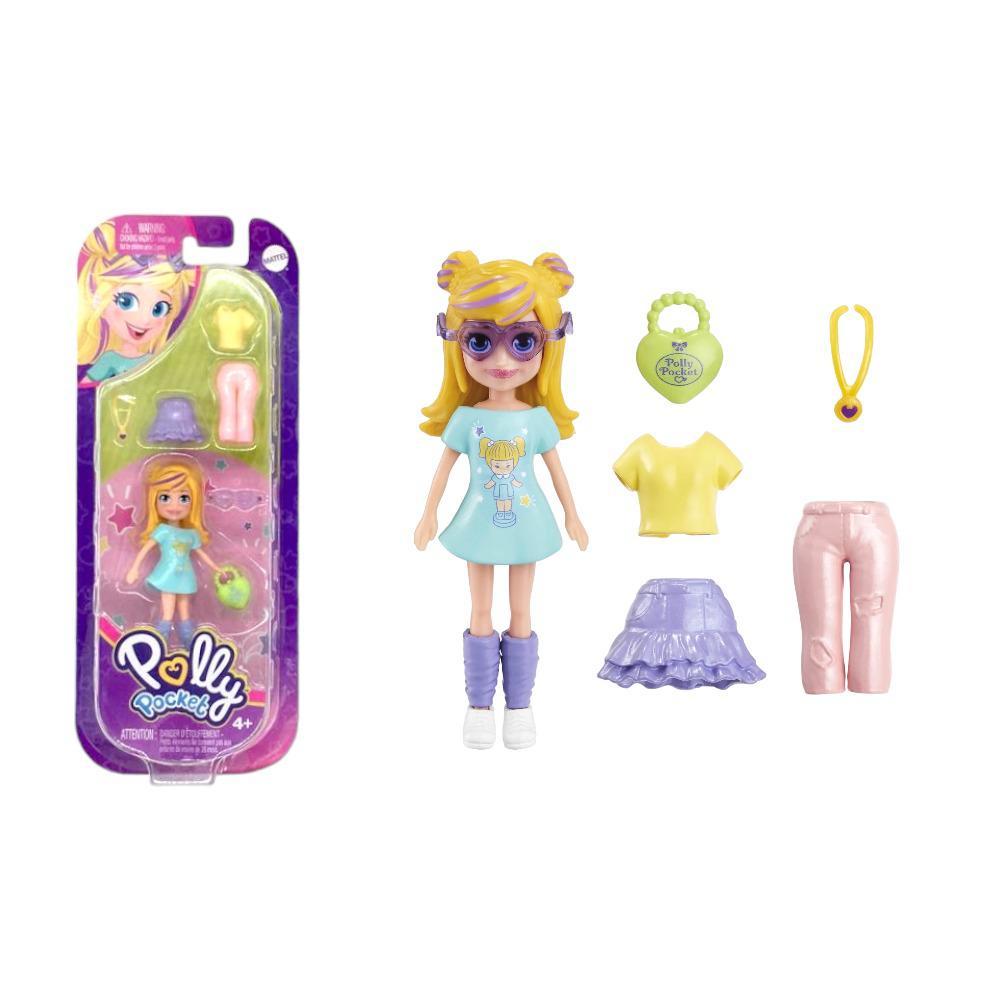 Muneca Polly Pocket Con Accesorios
