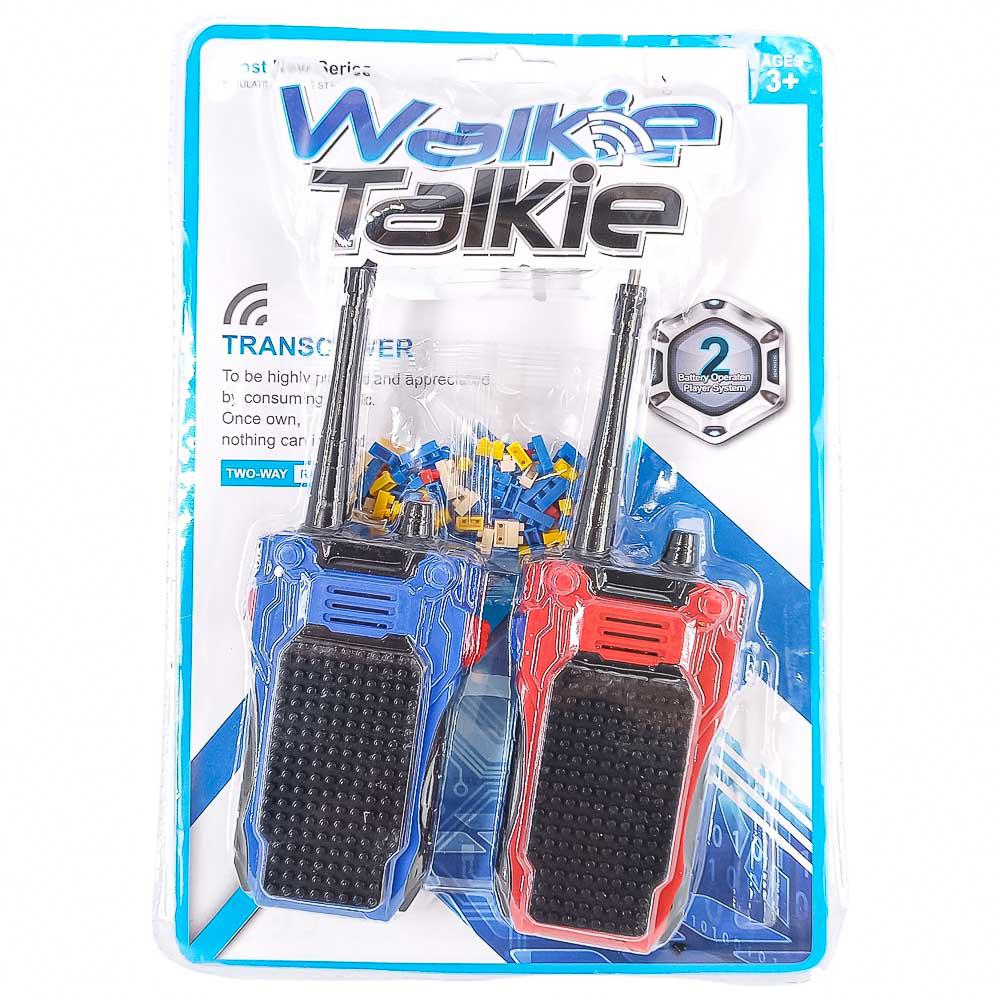 Juego de Walkie Talkie Huada Boy Blister 2 Piezas