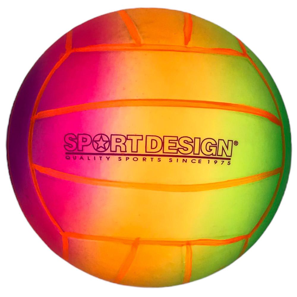 Balón de Voleibol Sport Desing Rainbow Neon Vinyl 6"