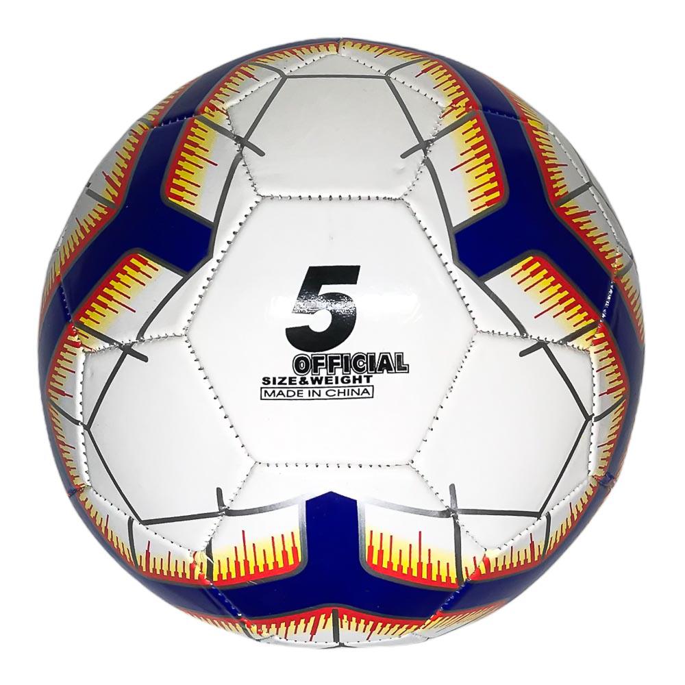Balón de Fútbol Mays 5 Blanco con Azul 8"