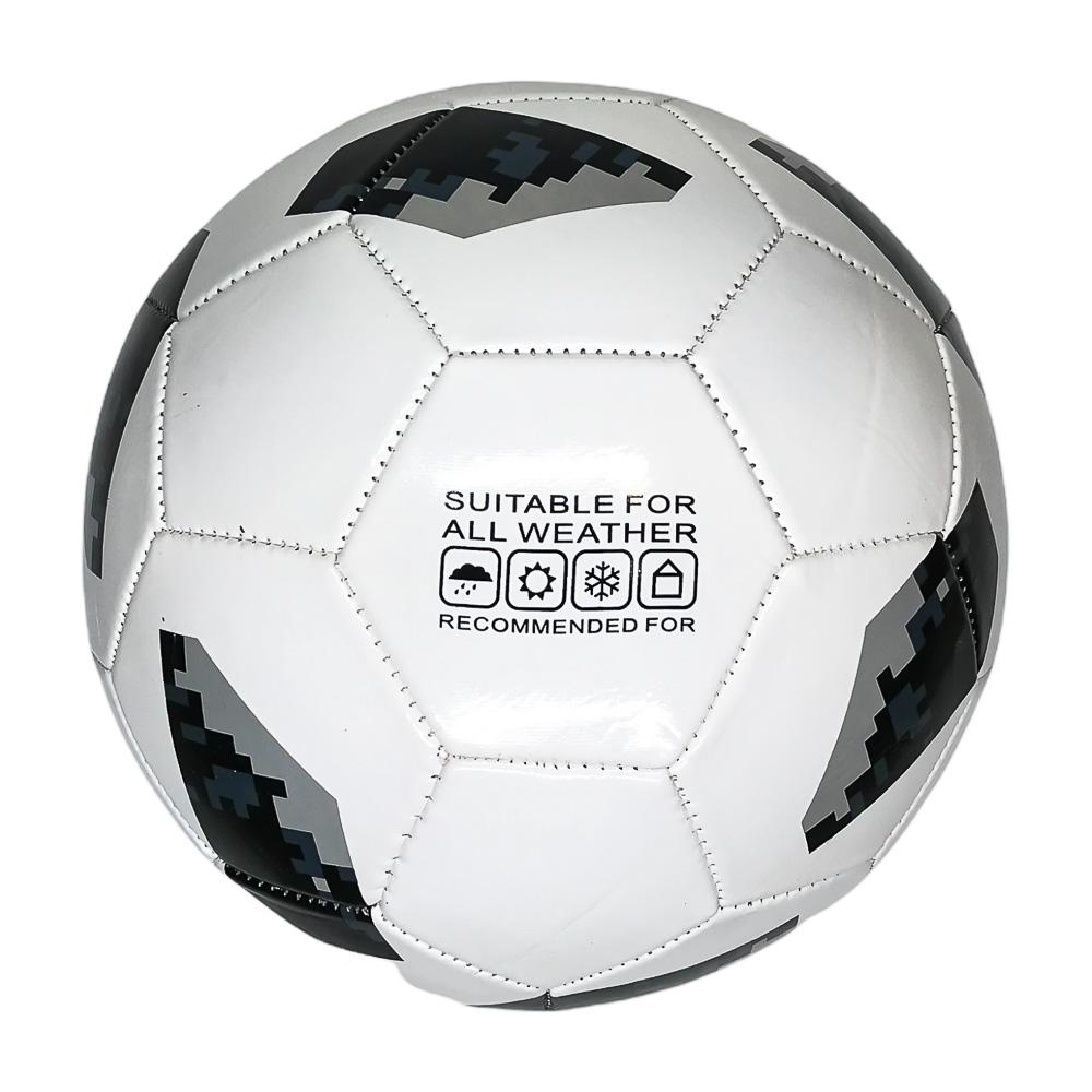 Balón de Fútbol Mays 5 Blanco con Negro 8"