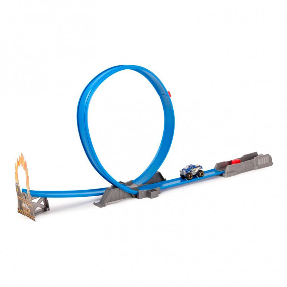 Pista de Autos Zuru Metal Machine Con Vehículo