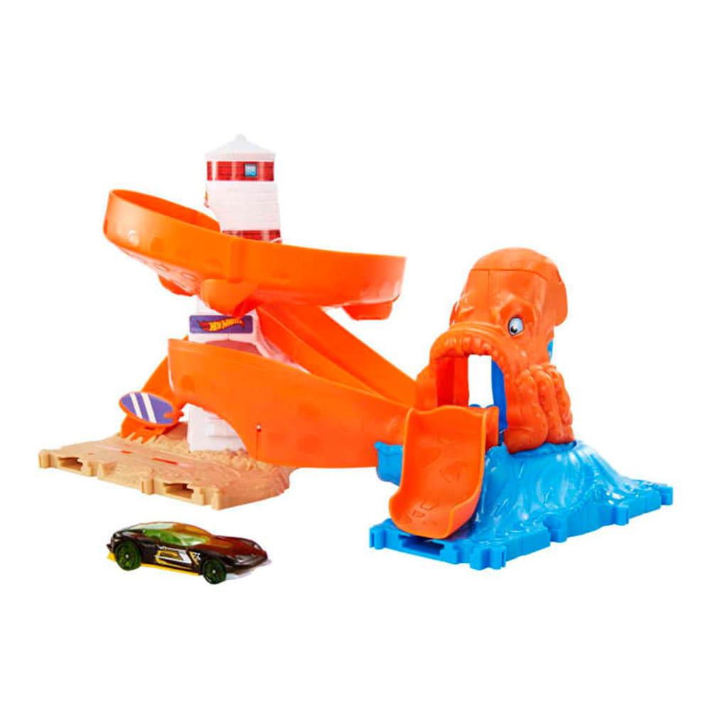 Pista Hot Wheels City Némesis Pulpo