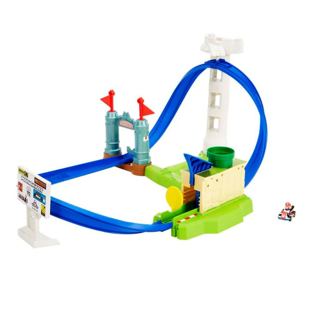 Pista Hot Wheels Mario Kart Circuito Slam