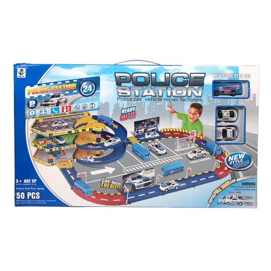 Set de Juego Huada Estación Policial de 50 Piezas