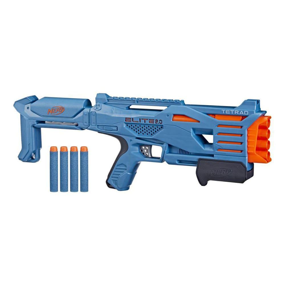 Lanzador Nerf Elite 2.0 Tetrad QS-4