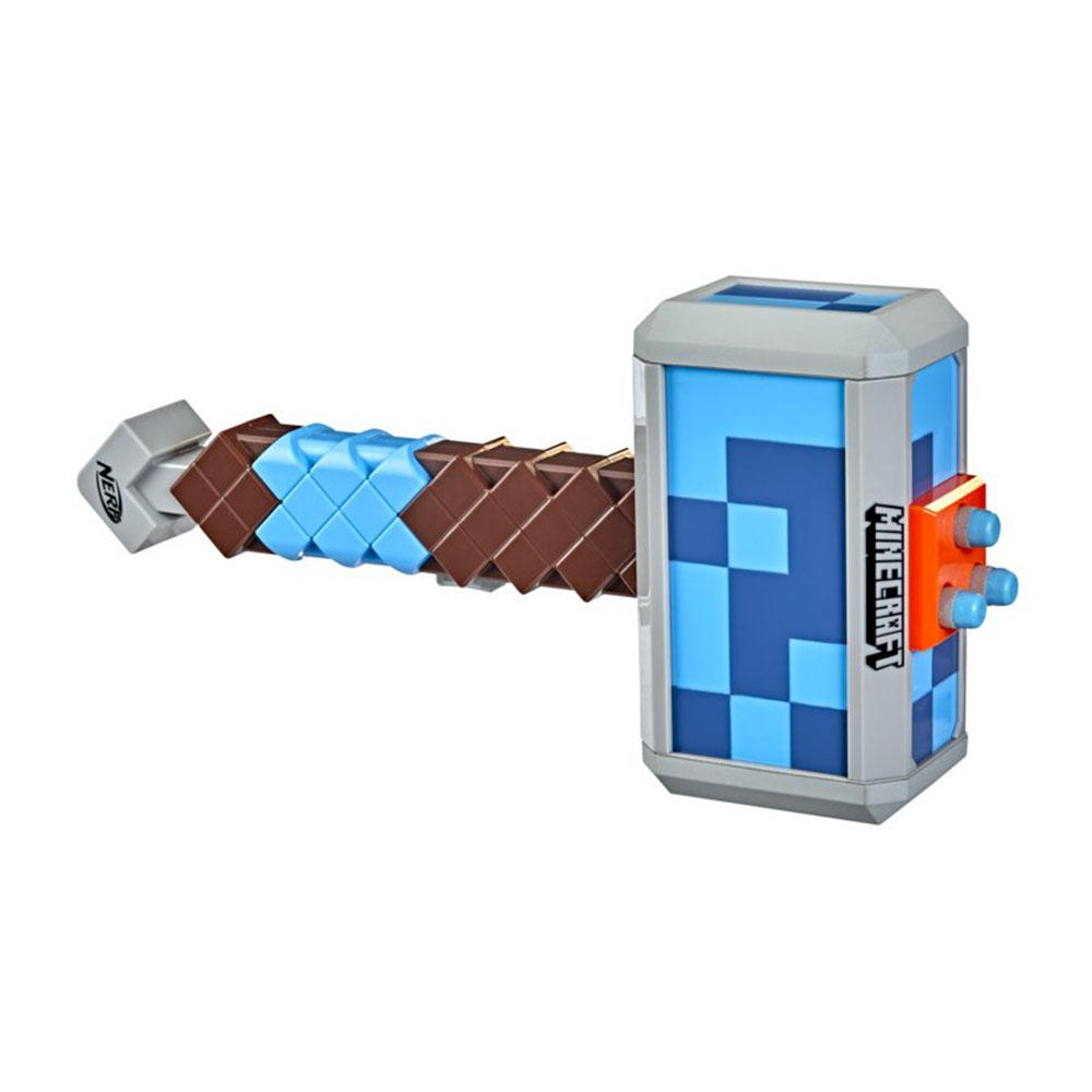 Martillo Nerf Minecraft Con Lanzador