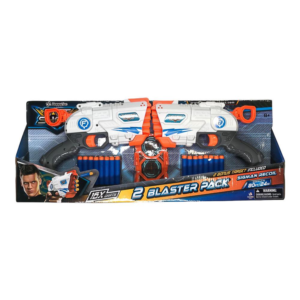 Juego Fast Shots 2 Lanzadores 16 Dardos