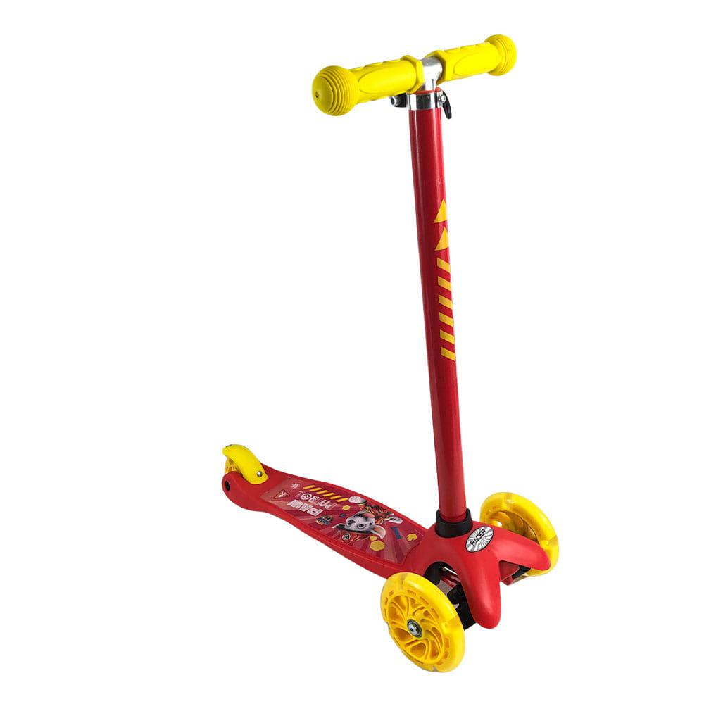 Scooter Con Luz Paw Patrol 3 Ruedas