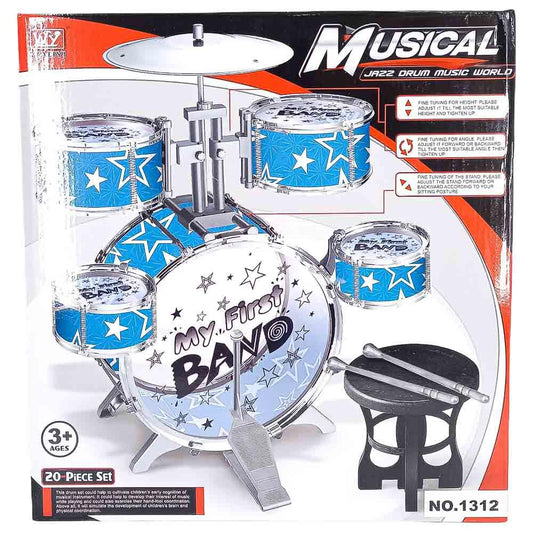 Batería Grande Huada Jazz Drum Dynamic 20 Piezas - Surtido