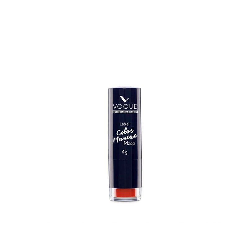Labial Vogue Color Maniac Dulce Mandarín