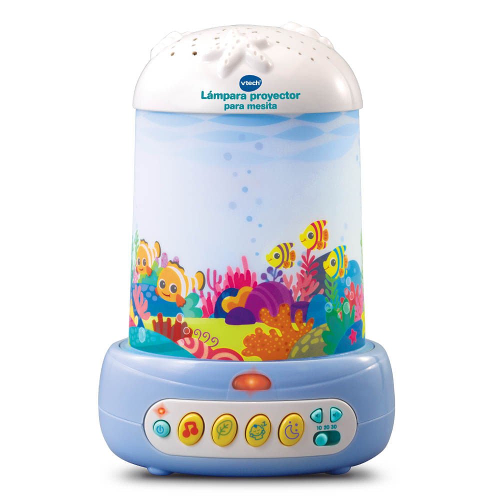 Lámpara Proyector de Mesita Vtech Luces y Sonidos