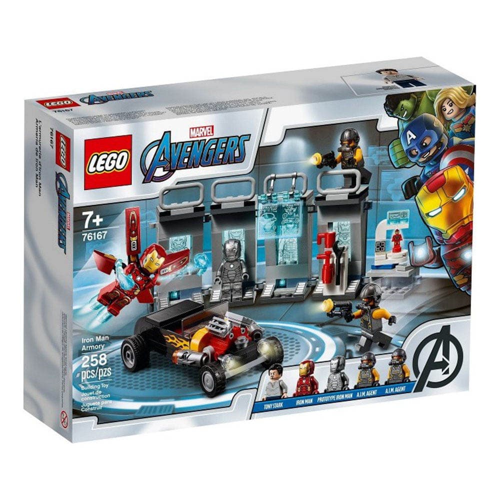 Lego Arcenal Iron Man 258 piezas