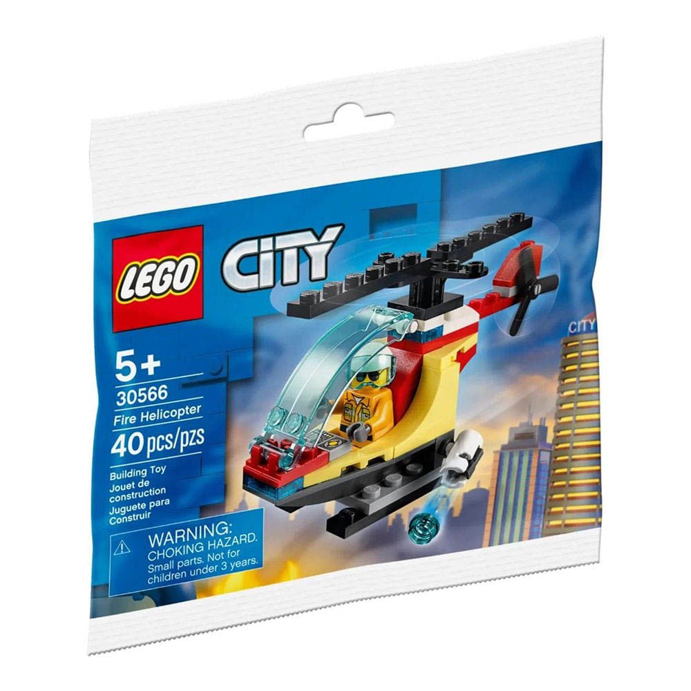 Lego City Helicóptero de Bombero 40 piezas