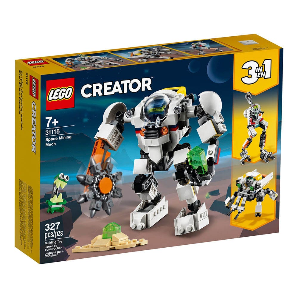 Lego Creador Minero Espacial 327 piezas