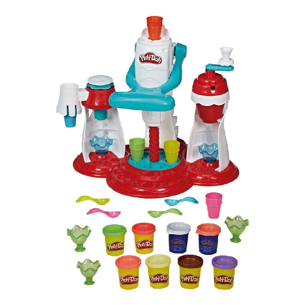 Masilla Play-Doh Kitchen Creations Súper Máquina De Helados