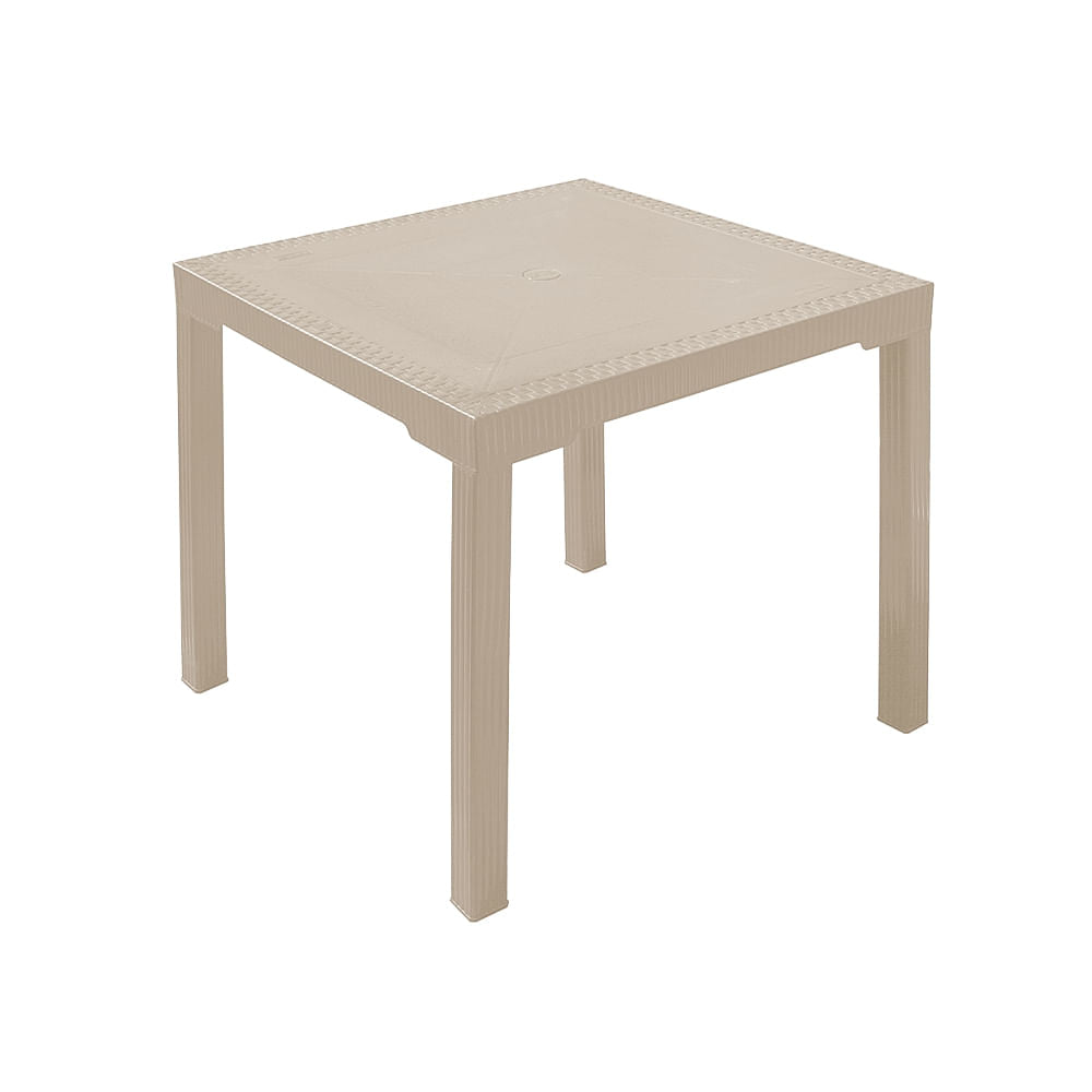 Mesa Premium Plastimas de Plástico de 73 cm x 79 cm x 79 cm