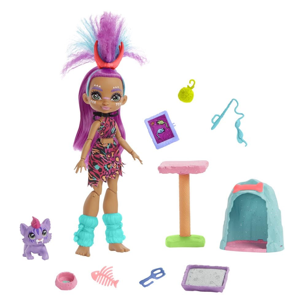 Muñeca Cave Club Con Accesorio - Surtido