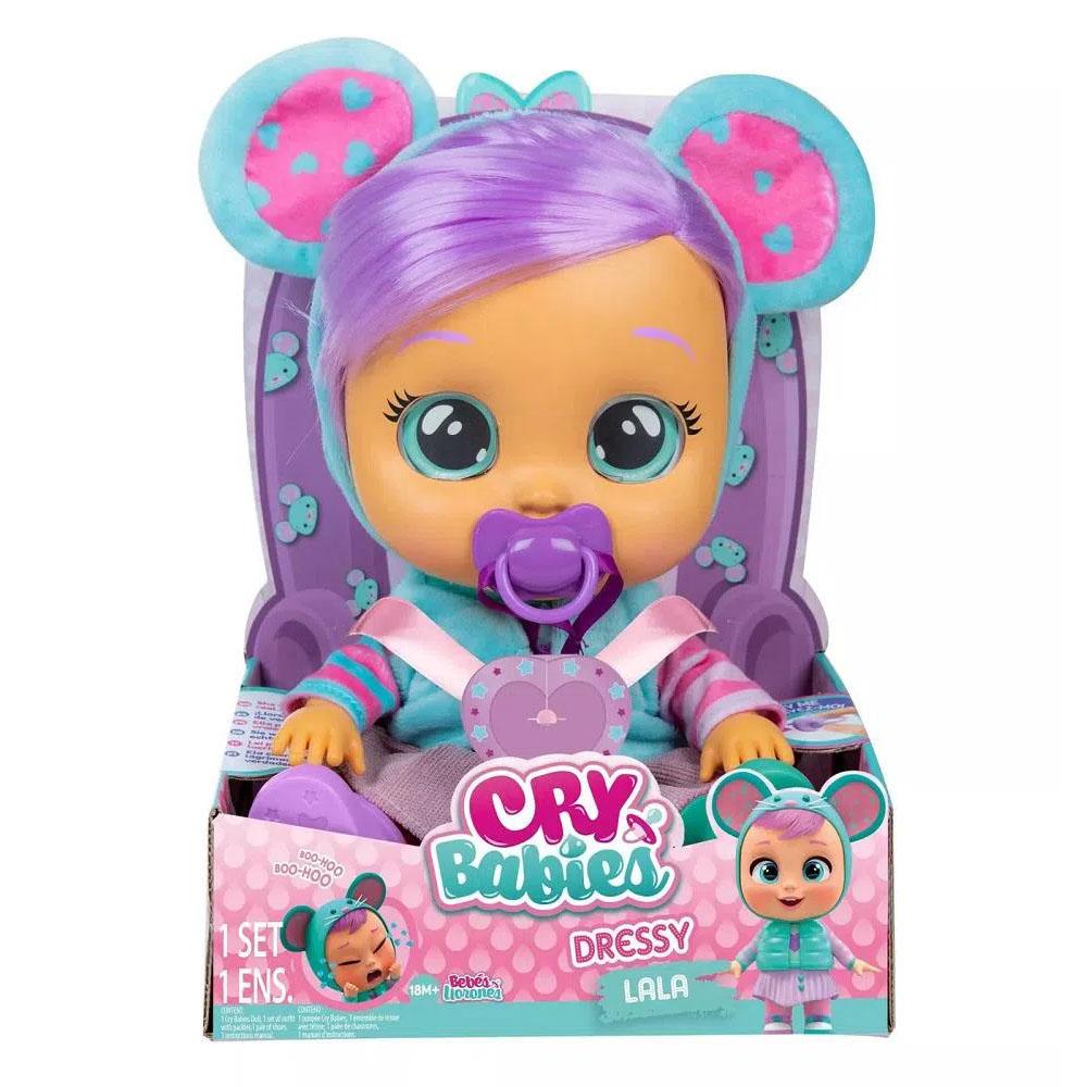 Muñeca Cry Babies Dressy Lala