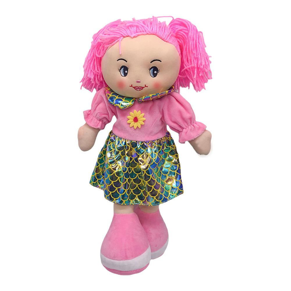 Muñeca de Trapo Star Toys Con Falda de Sirena 19"