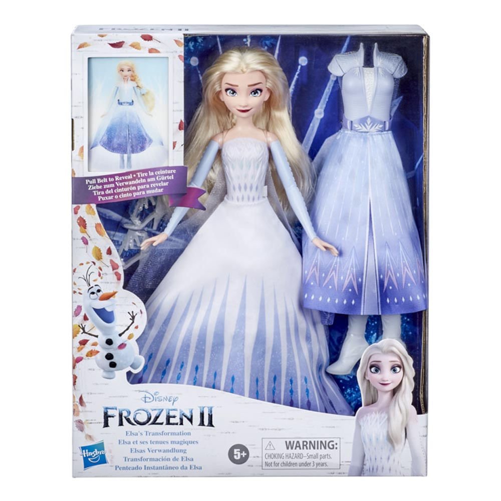 Muñeca Frozen 2 Transformación Mágica - Surtido