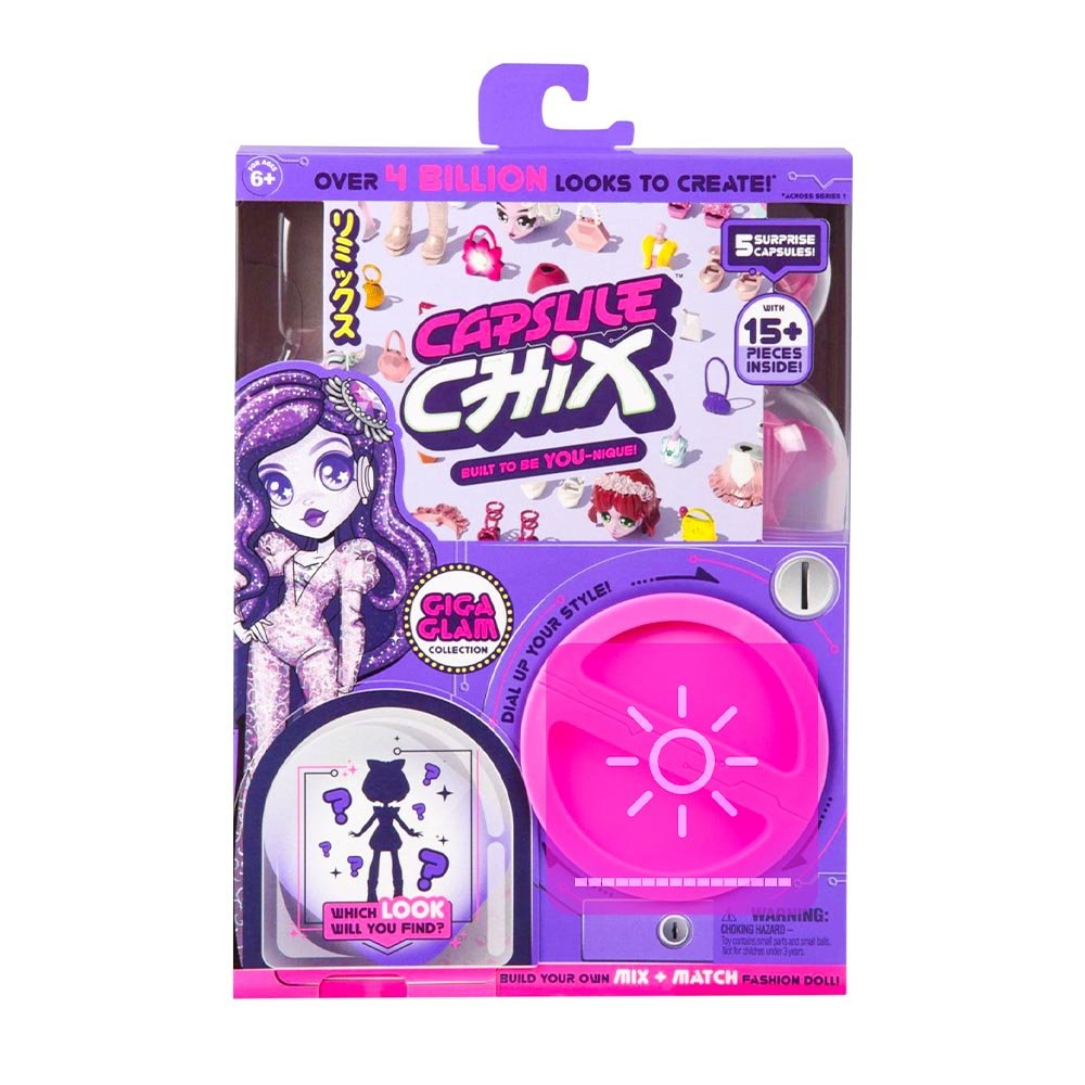 Muñeca Giga Glam Capsule Chix Sorpresa - Surtido