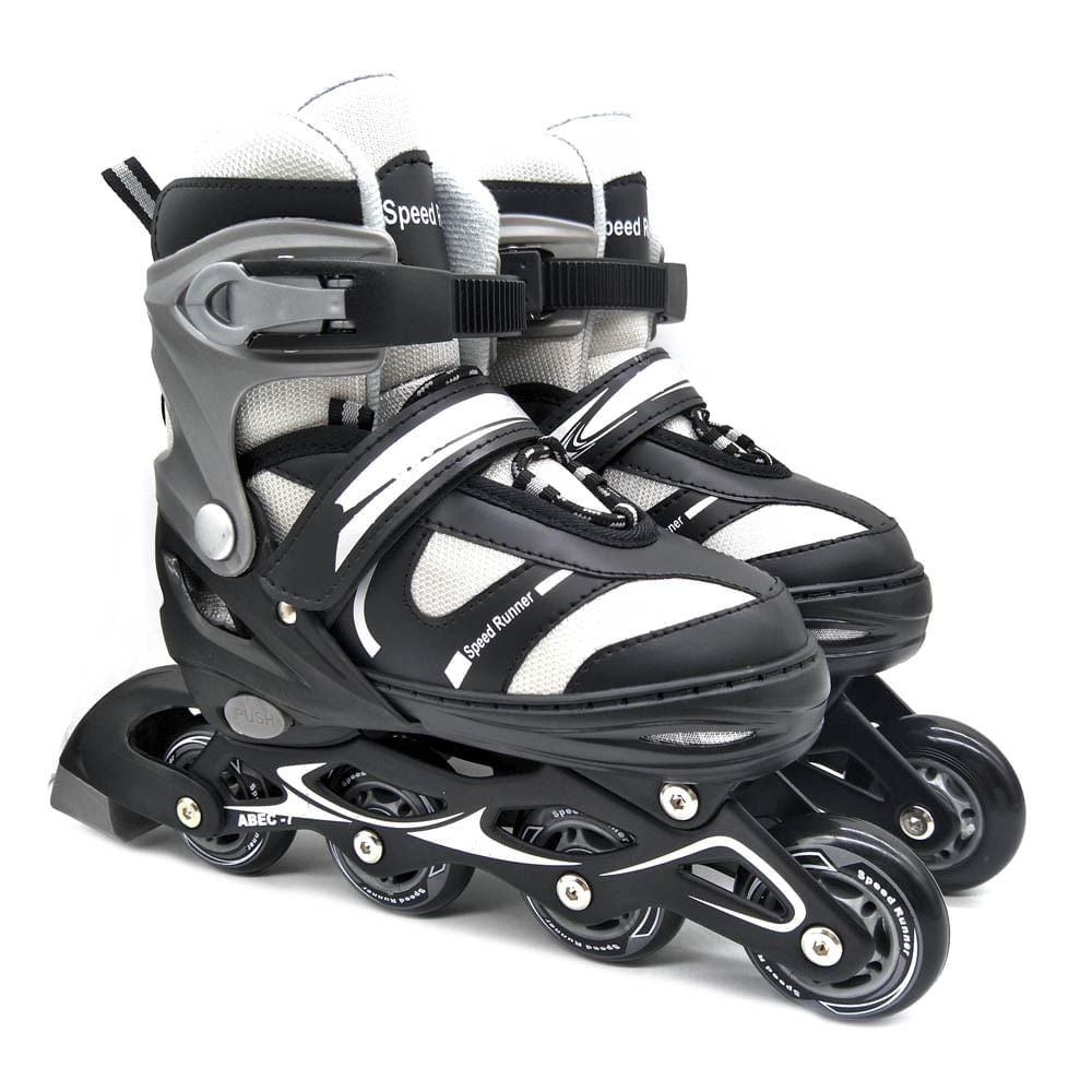 Patines en Línea Cuatro Ruedas Ajustable Talla 35 - 38 - Surtido